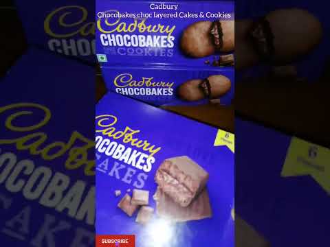 Cadbury Chocobakes Choc layered Cakes 😍💜 #shorts