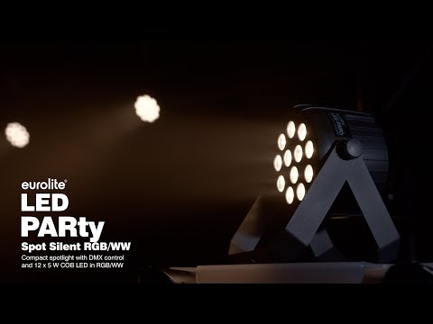 Eurolite LED PARty Spot Silent RGB/WW