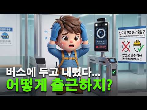 출근 첫 순간부터 큰일 났습니다 - 반도체 건설현장 리얼 9주차