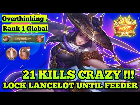 21 KILLS ,CRAZY FANNY CABLES !!! ,FREESTYLE [TOP 1 GLOBAL FANNY ] MOBILE LEGENDS