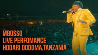 Mbosso live perfomance Hodari Dodoma,Tanzania