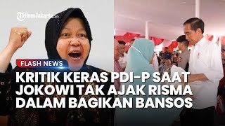 Tak Ajak Mensos Risma saat Penyaluran Bansos, PDIP Kritik Jokowi: Penyalahgunaan Politik yang Serius