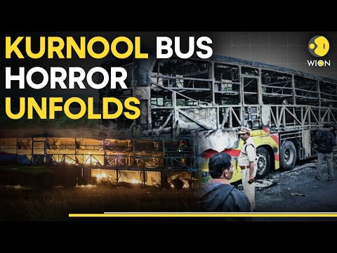 Kurnool Bus Fire: Over 20 Passengers Burn to Death as Luxury Bus Catches Fire | WION ORIGINALS
