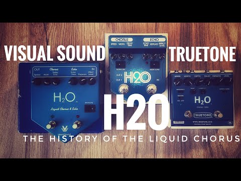 Visual Sound H2O V2 Analogue-Voiced Chorus/Echo Pedal image 2