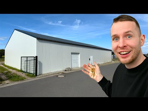 Ich habe diese Halle zu meiner Traumwerkstatt umgebaut!