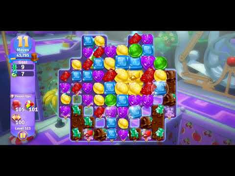 Willy Wonka's World of Candy Level 523 Complete - No Hacks (Android/IOS)