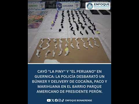 #Guernica | 🚨 GOLPE AL NARCOMENUDEO EN GUERNICA: CAYERON "LA PINY" Y "EL PERUANO" 🚔💥