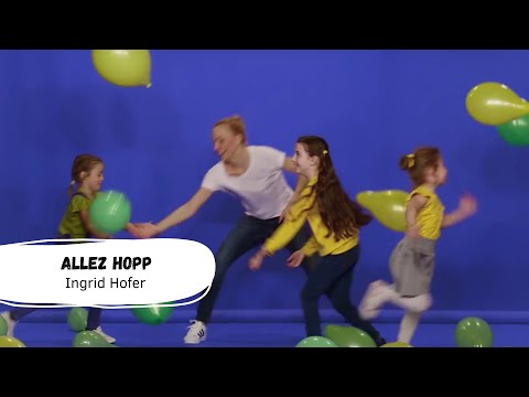 🐻 Allez hopp | Kinderlieder zum Mitsingen und Bewegen