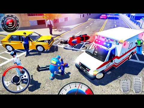 City Ambulance Rescue Duty Simulator - Emergency Van Drive 2020 - Android GamePlay