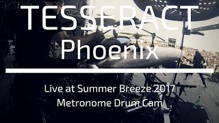 TESSERACT - Phoenix, Live at Summer Breeze 2017 (metronome drum cam)