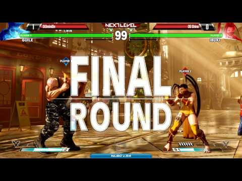 SF5 @ NLBC v.54: Di3mini0n (Guile) vs OG Shine (Ibuki) [1080p/60fps]