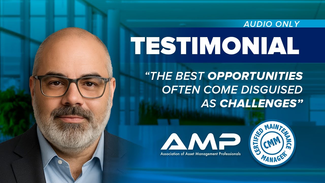 Daniel Perez: Certified Maintenance Manager®  Testimonial