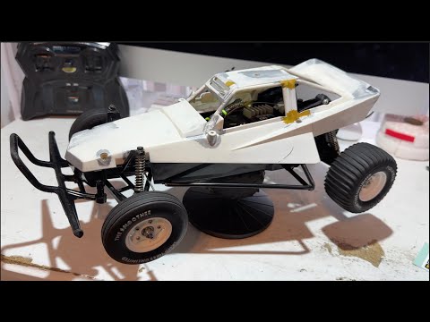 £35 Tamiya Grasshopper Wreck Rescue - Restoration - Part 3 - Wheels and Electronics