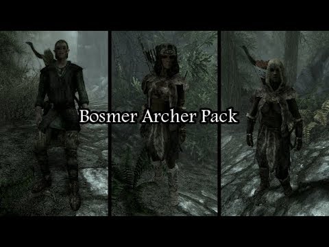 Skyrim Mods: Bosmer Archer Follower Pack (PS4/XBOX1/PC)