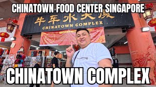 CHINATOWN HAWKER FOOD CENTER + 50TH FLOOR VIEW | The Pinnacle @ Duxton Experience