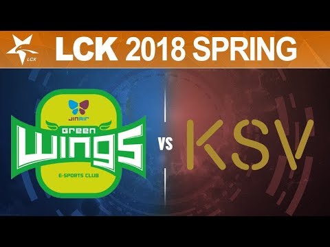 Jin Air GreenWings vs KSV eSports G1 - LCK Spring 2018 - JAG vs KSV, Game 1
