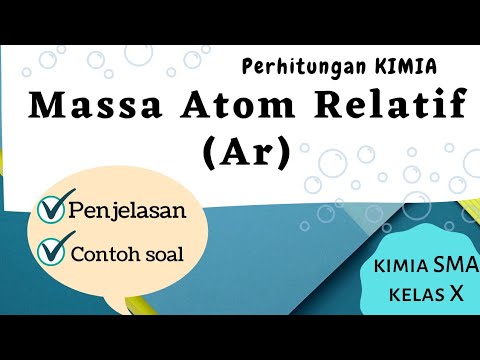 Massa atom relatif (Ar)