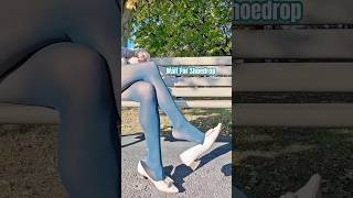 Nylons Shoeplay Shoedrop! Pantyhose Stockings Tights Hosiery Legs Feet Soles Toes