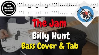 The Jam - Billy Hunt - Bass cover with tabs