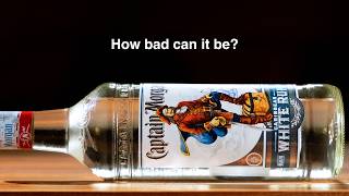 If despair was a flavor it might taste like Captain Morgan Caribbean White Rum