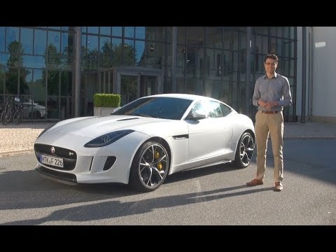 2015 Jaguar F-TYPE R Coupé test drive review with racetrack and road driving - Autogefühl