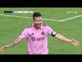 Messi's unforgettable game-winning free kick goal in his Inter Miami debut
