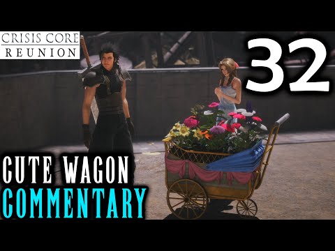 Cute Wagon: Crisis Core Reunion Final Fantasy VII Walkthrough Part 32 -Midgar Full Of Flowers