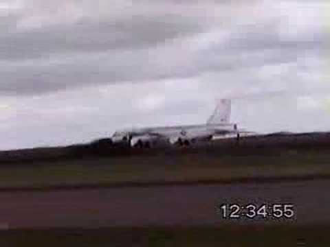 Giant Scale B-52 R/C Plane Crash