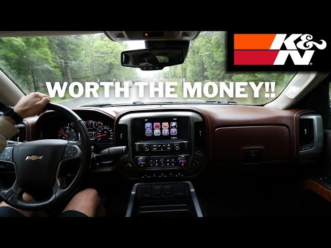 Silverado 1500 - Cold Air Intake - BEFORE & AFTER SOUNDS