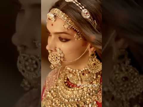 Padmavat × Mahabharat || Rani Padmini & Draupadi 🔥Ranisa full screen status ✨
