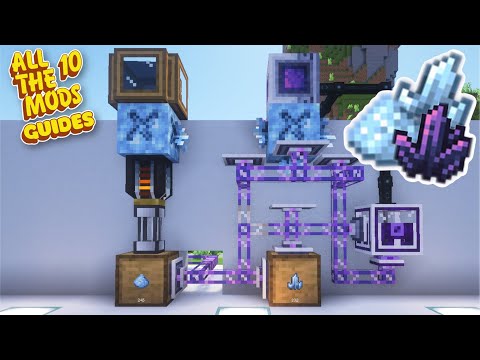 Infinite Certus Quartz Dust, Charged Certus Quartz, and Fluix Crystal farm! [All the Mods 10]