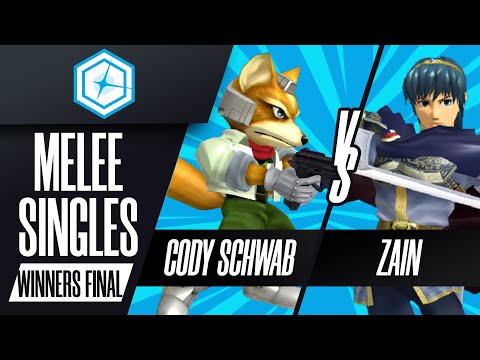 Cody Schwab (Fox) vs Zain (Marth) - Melee Singles Winners Final - Shine 2023