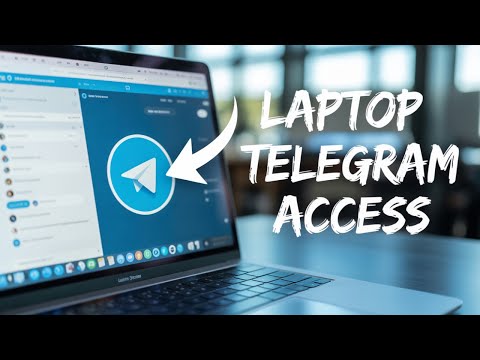 How To Open Telegram On Laptop Web Desktop App Tutorial