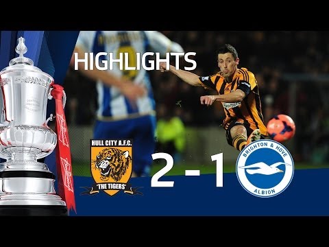 Hull City vs Brighton & Hove Albion 2-1, FA Cup Fifth Round replay goals and highlights