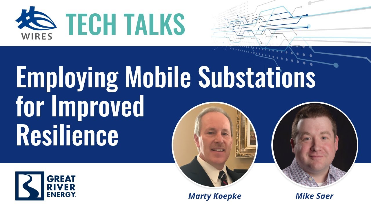 Watch the tech talk on YouTube - Employing Mobile Substations for Improved Resilience