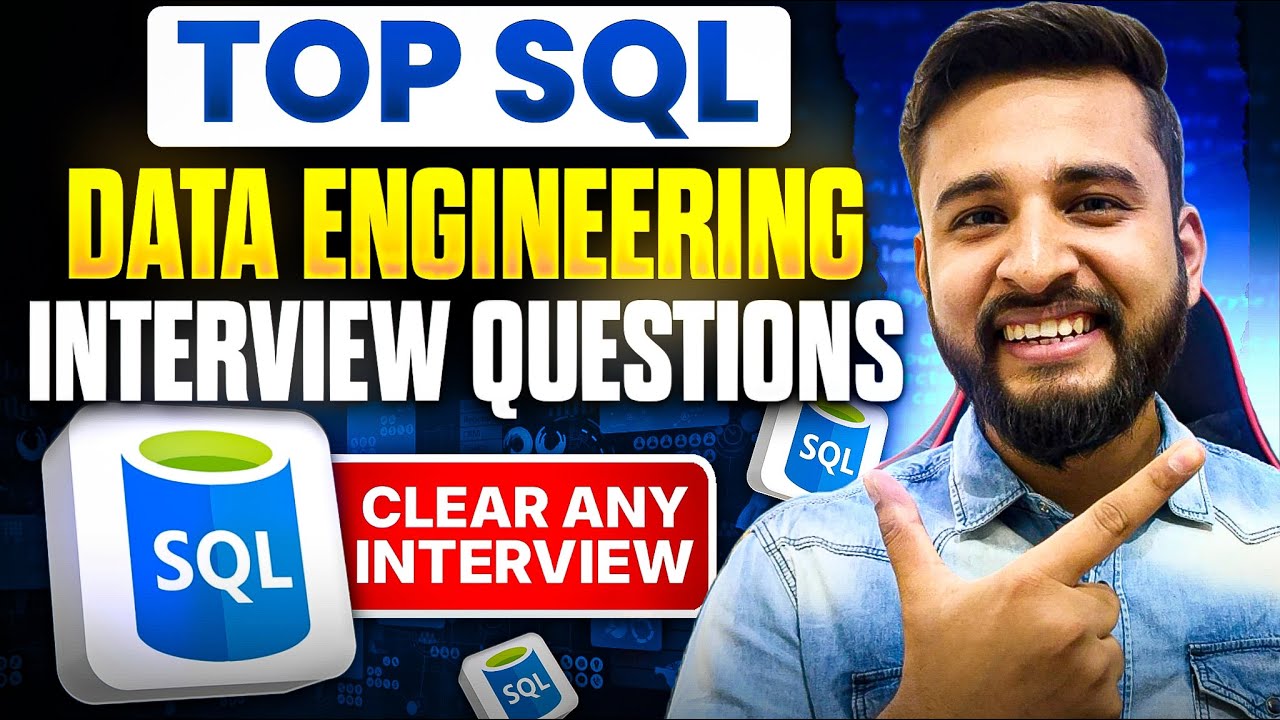🔥 SQL Interview Questions for Data Engineering (2026 Guide to Crack Any DE Interview)