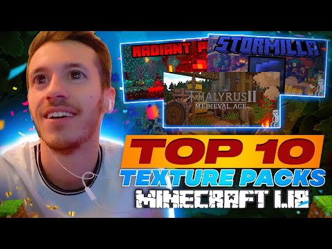 TOP 10 TEXTURE PACK 1.18 on MINECRAFT (April 2022)
