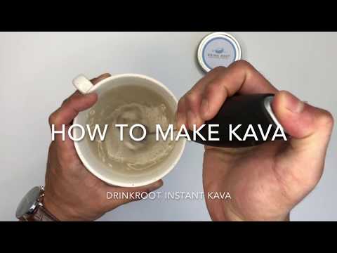 How to Make Instant Kava Video
