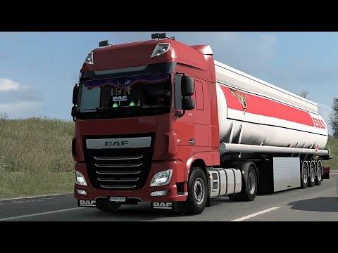 ETS2 1.39 - Euro Truck Simulator 2 - Daf XF Euro 6 - Promods 2.51 - Trailer Fuel Cistern (willig)