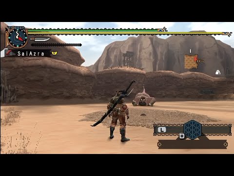 MONSTER HUNTER FREEDOM UNITE CONGOLALA (LONG SWORD)