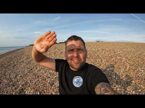 Fishing an Early Morning at Walmer Castle, Deal, Kent. 4K