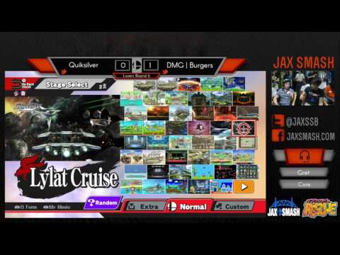 Jax Smash Weekly 5/19/16 - Quiksilver(Luigi) Vs. DMG | Burgers(Jigglypuff) LQ