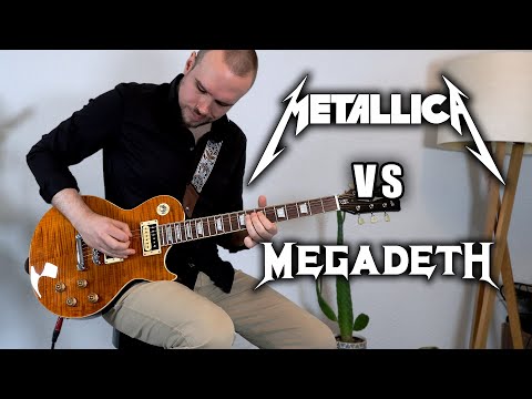 Metallica VS Megadeth (Guitar Riffs Battle)