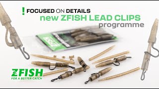 ZFISH Závěsky Lead Clip Set & Tail Rubber + QC