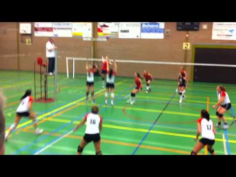Pex HHC - VC Velden Dames 2 - 3e set 25 -26