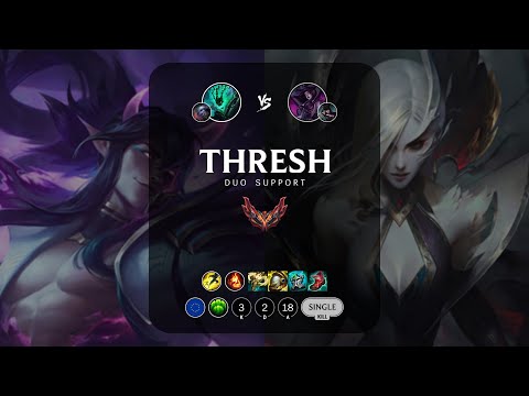 Thresh Support vs Morgana - EUW Grandmaster Patch 13.1