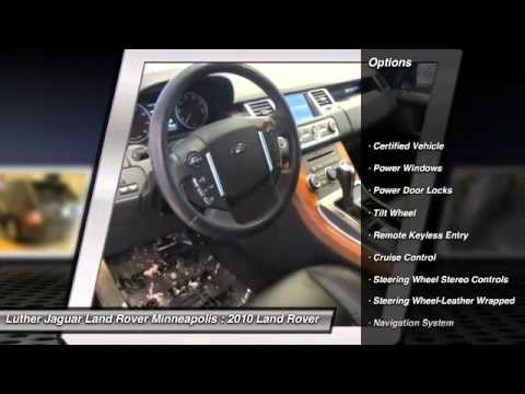 2010 Land Rover Range Rover Sport Golden Valley Minnesota PL5948