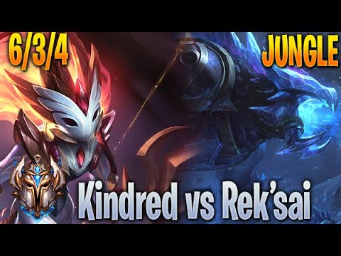 Kindred vs Rek'sai Jungle - KR Challenger