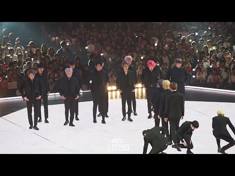 171129 2017 MAMA in Japan 세븐틴(SEVENTEEN)＆뉴이스트 W(NU'EST W) − HEAVEN