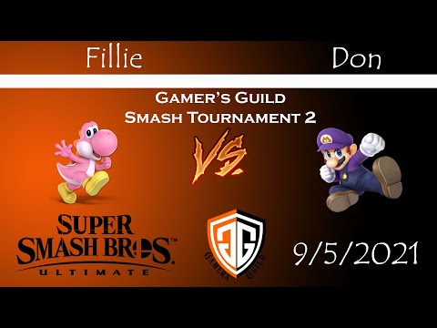 Gamer's Guild Smash Monthly 2 - (Winners Finals) Fillie (Yoshi) vs Don (Mario)